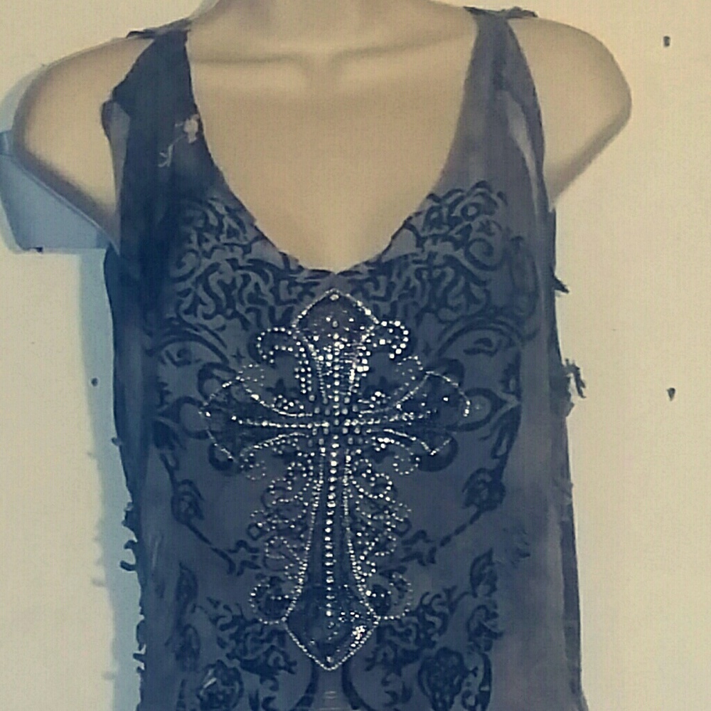 Medium preowned customers cut tank top mini dress